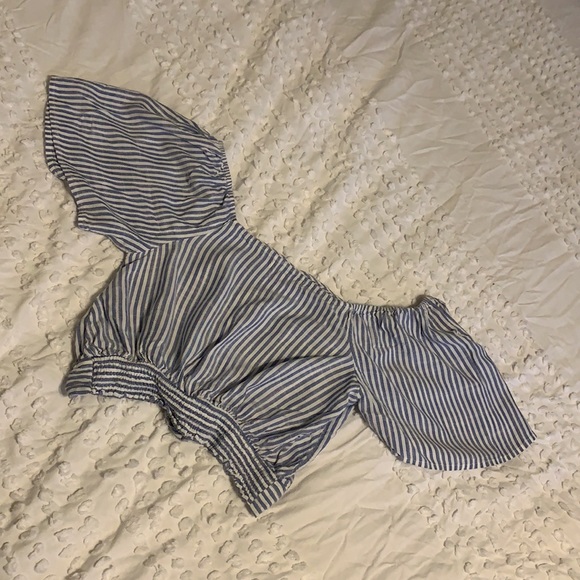 Blue and white striped shirt - Picture 3 of 3